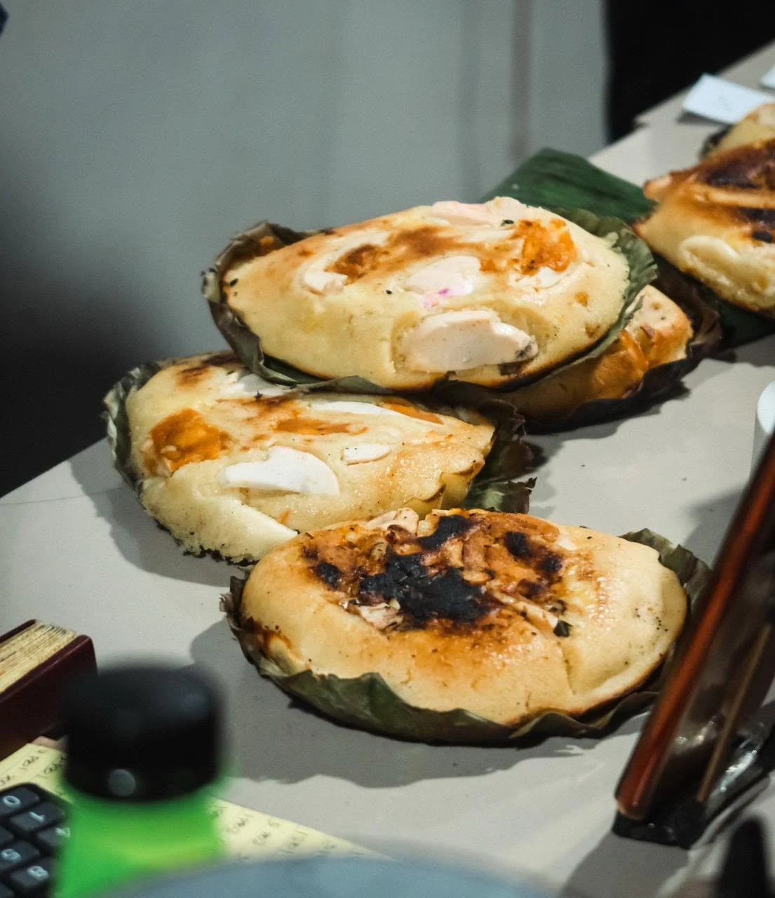 Freshly cooked Lewie’s special bibingka