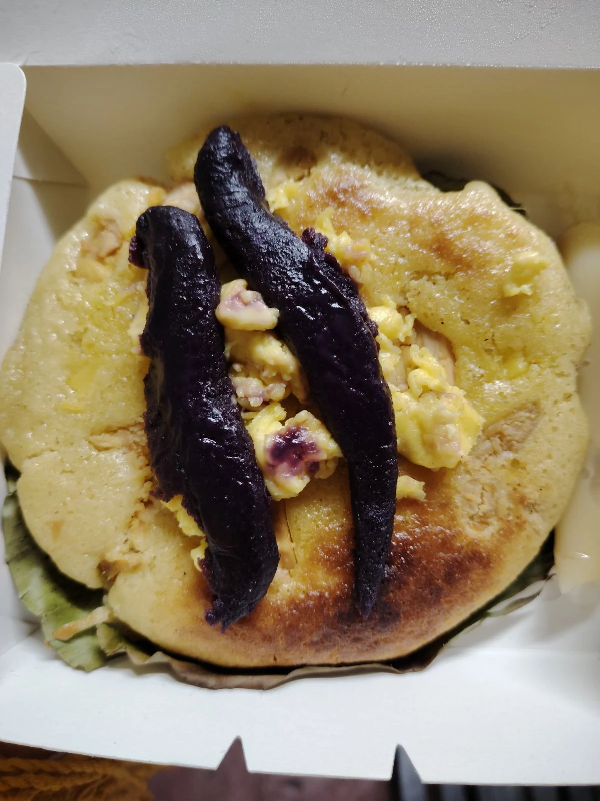 Bibingka: Ube, cheese & condensed milk
